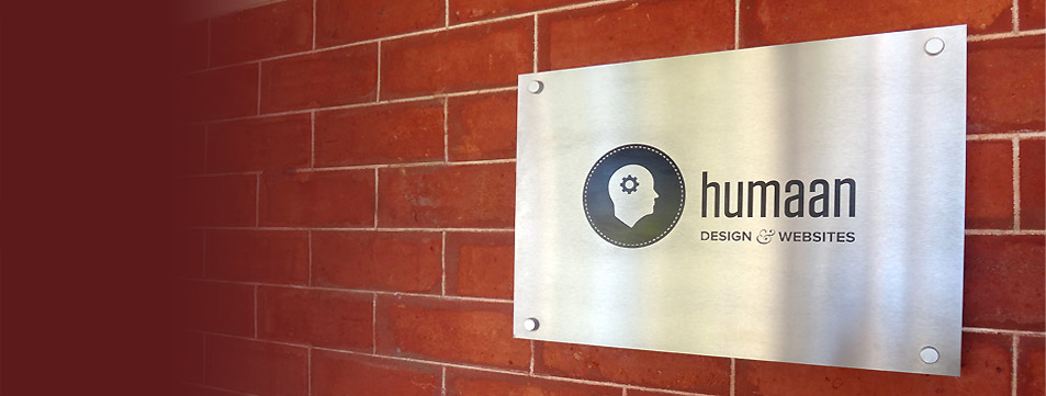 Humaan office signage