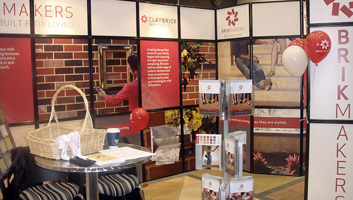 Brikmakers exhibition stand, by Nice Design