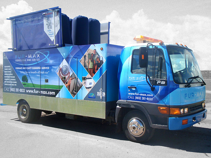 Fur Max van before, by Nice Design