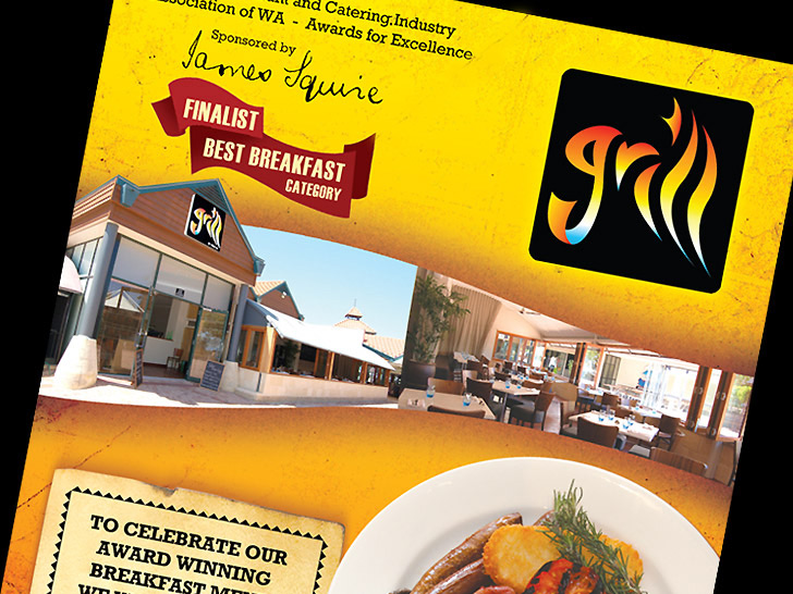 Grill flyer, by Nice Design