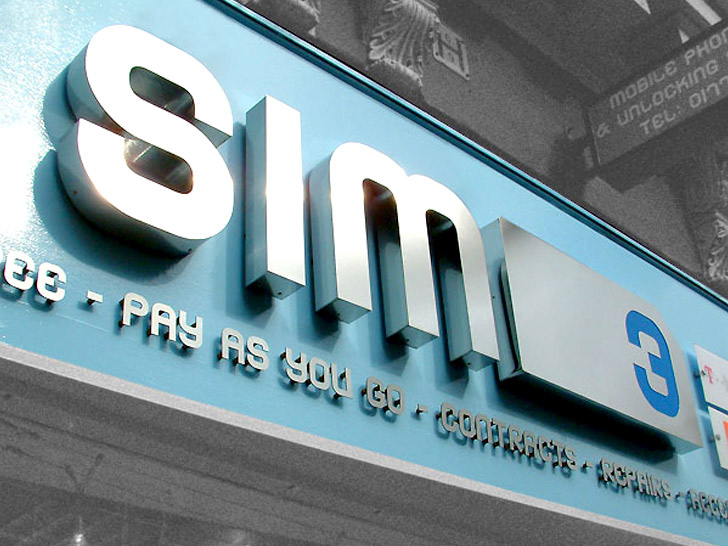 Impression signage, by Nice Design