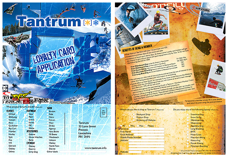 Tantrum flyer, by Nice Design