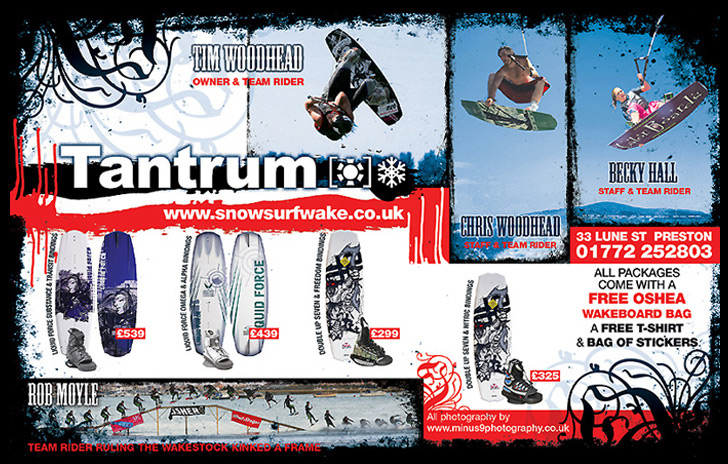 Tantrum flyer, by Nice Design
